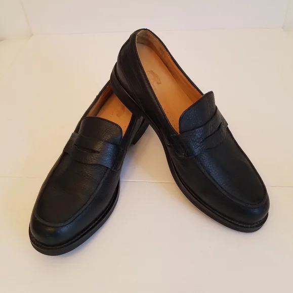 H.S.Trask Men’s Black Leather Tasseled Loafer Size 9 W. H.S. Trask | Shoes | Hs Trask Upper Leather Dark Brown  main image 3